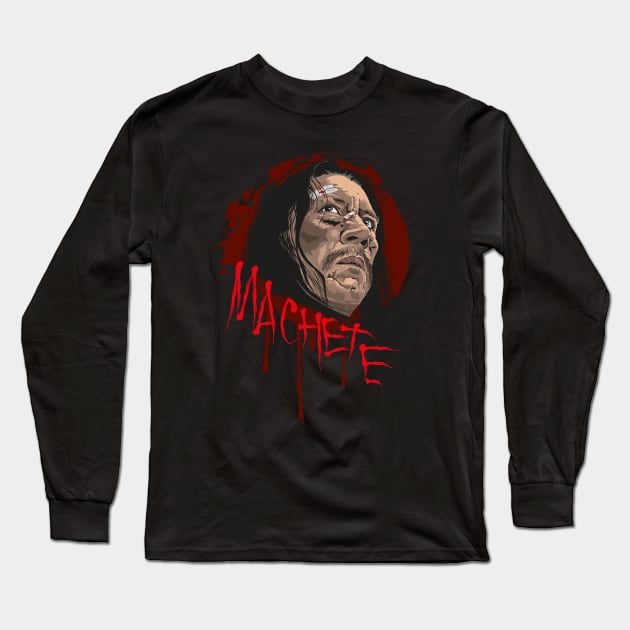 Machete Long Sleeve T-Shirt by Up_Design